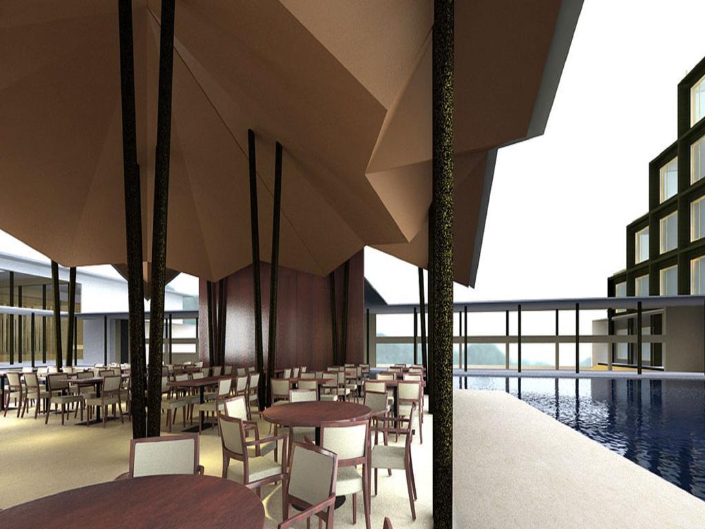 Marasa Sarovar Premiere Tirupati Luaran gambar The interior of the restaurant